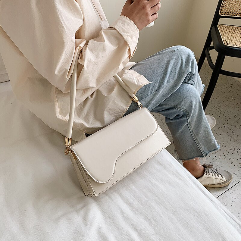 Elegant Women Baguette Handbags